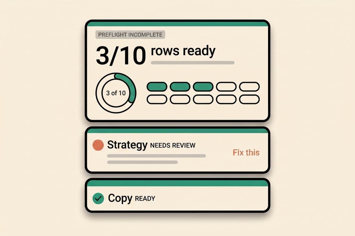 Generate the Launch Pack